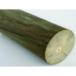 Postes tratados sin punta